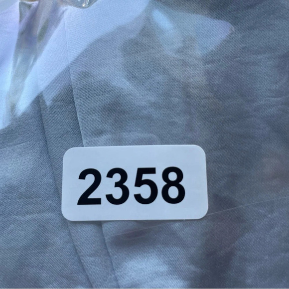 Wilfred Aritzia Bridgerton Satin midi Dress light gray smocked 22458 - Picture 13 of 13